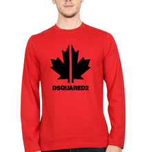 Load image into Gallery viewer, DSQUARED2 Full Sleeves T-Shirt for Men-Red-Ektarfa.online
