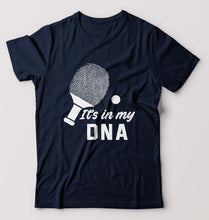 Load image into Gallery viewer, Table Tennis (TT) DNA T-Shirt for Men-S(38 Inches)-Navy Blue-Ektarfa.online
