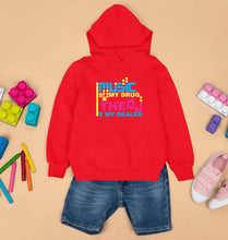 Load image into Gallery viewer, Music Kids Hoodie for Boy/Girl-0-1 Year(22 Inches)-Red-Ektarfa.online
