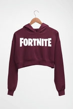 Load image into Gallery viewer, Fortnite Crop HOODIE FOR WOMEN
