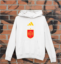 Load image into Gallery viewer, Spain Football Unisex Hoodie for Men/Women-White-Ektarfa.online
