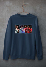 Load image into Gallery viewer, Badminton Players Unisex Sweatshirt for Men/Women-Navy Blue-Ektarfa.online
