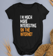 Load image into Gallery viewer, Internet Funny Kids Romper For Baby Boy/Girl-Black-Ektarfa.online
