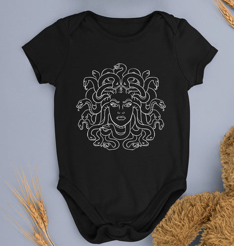 Medusa Kids Romper For Baby Boy/Girl-Black-Ektarfa.online