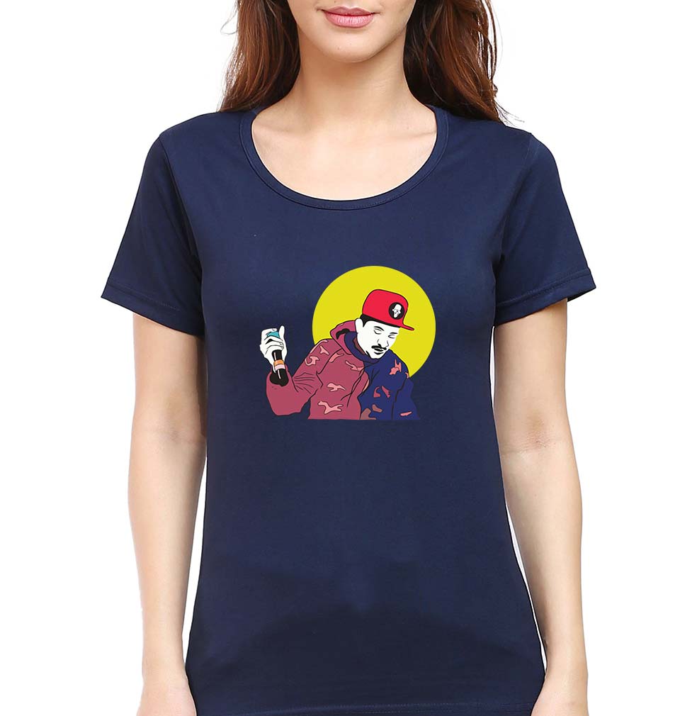 Divine T-Shirt for Women-Navy Blue-Ektarfa.online