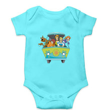 Load image into Gallery viewer, Scooby Doo Kids Romper For Baby Boy/Girl-0-5 Months(18 Inches)-Sky Blue-Ektarfa.online
