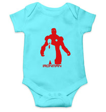 Load image into Gallery viewer, Iron Man Kids Romper Kids Romper For Baby Boy/Girl-0-5 Months(18 Inches)-Sky Blue-Ektarfa.online
