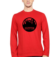 Load image into Gallery viewer, Led Zeppelin Full Sleeves T-Shirt for Men-Red-Ektarfa.online
