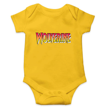 Load image into Gallery viewer, Wolverine Kids Romper Kids Romper For Baby Boy/Girl-0-5 Months(18 Inches)-Yellow-Ektarfa.online
