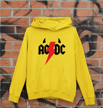 Load image into Gallery viewer, ACDC Unisex Hoodie for Men/Women-S(40 Inches)-Mustard Yellow-Ektarfa.online
