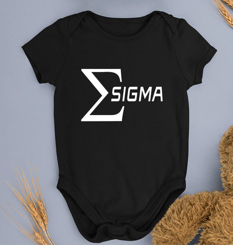 Sigma Kids Romper For Baby Boy/Girl-Black-Ektarfa.online