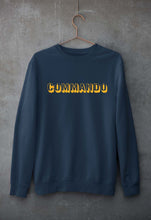 Load image into Gallery viewer, Commando Unisex Sweatshirt for Men/Women-Navy Blue-Ektarfa.online
