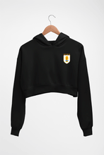 Load image into Gallery viewer, Uruguay Football Crop HOODIE FOR WOMEN
