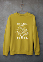 Load image into Gallery viewer, Gym Shark Power Unisex Sweatshirt for Men/Women-S(40 Inches)-Mustard Yellow-Ektarfa.online
