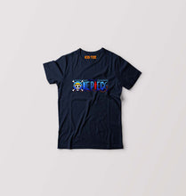 Load image into Gallery viewer, One Piece Kids T-Shirt for Boy/Girl-0-1 Year(20 Inches)-Navy Blue-Ektarfa.online
