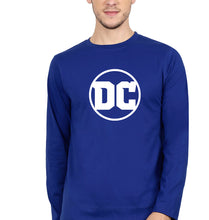 Load image into Gallery viewer, DC Full Sleeves T-Shirt for Men-Royal Blue-Ektarfa.online
