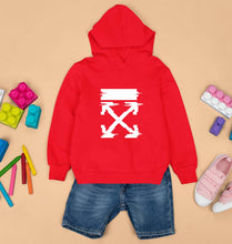 Load image into Gallery viewer, Off White Tee Kids Hoodie for Boy/Girl-Red-Ektarfa.online
