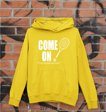 Load image into Gallery viewer, Tennis Unisex Hoodie for Men/Women-Mustard Yellow-Ektarfa.online
