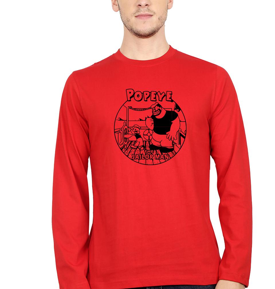 Long Sleeve Popeye T Shirt The Souled Store Official Popeye- Bring