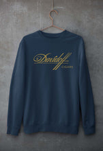 Load image into Gallery viewer, Davidoff Cigars Unisex Sweatshirt for Men/Women-Navy Blue-Ektarfa.online
