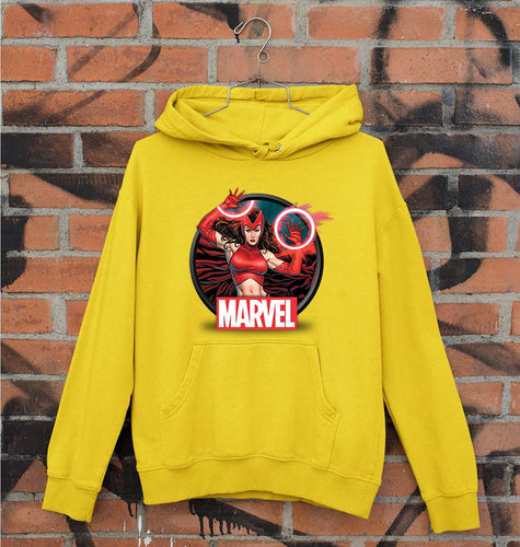 Scarlet Witch Wanda Unisex Hoodie for Men/Women-Mustard Yellow-Ektarfa.online
