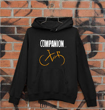 Load image into Gallery viewer, Cycling Companion Unisex Hoodie for Men/Women-Black-Ektarfa.online
