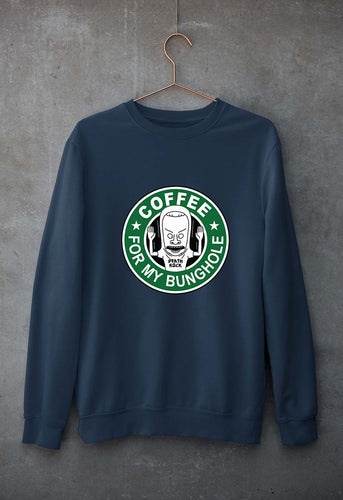 Beavis and Butt-Head Unisex Sweatshirt for Men/Women-Navy Blue-Ektarfa.online