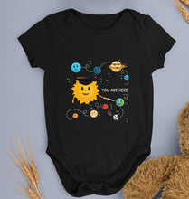 Load image into Gallery viewer, Solar System Kids Romper For Baby Boy/Girl-0-5 Months(18 Inches)-Black-Ektarfa.online

