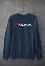 Load image into Gallery viewer, Yokohama Unisex Sweatshirt for Men/Women-S(40 Inches)-Navy Blue-Ektarfa.online
