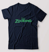 Load image into Gallery viewer, zootopia T-Shirt for Men-Navy Blue-Ektarfa.online
