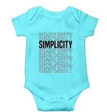 Load image into Gallery viewer, Simplicity Kids Romper For Baby Boy/Girl-0-5 Months(18 Inches)-Sky Blue-Ektarfa.online
