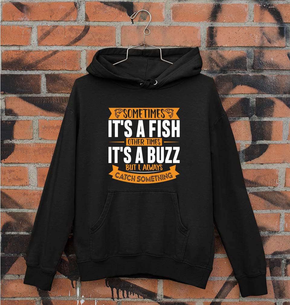 Fishing Unisex Hoodie for Men/Women-Black-Ektarfa.online