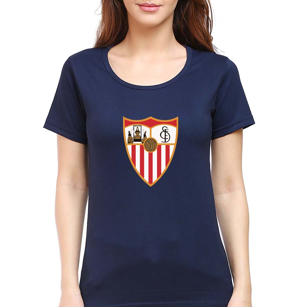 Sevilla T-Shirt for Women-Navy Blue-Ektarfa.online