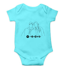 Load image into Gallery viewer, Spotify Kids Romper For Baby Boy/Girl-0-5 Months(18 Inches)-Sky Blue-Ektarfa.online
