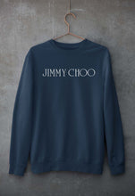 Load image into Gallery viewer, Jimmy Choo Unisex Sweatshirt for Men/Women-S(40 Inches)-Navy Blue-Ektarfa.online
