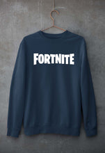 Load image into Gallery viewer, Fortnite Unisex Sweatshirt for Men/Women-S(40 Inches)-Navy Blue-Ektarfa.online
