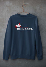 Load image into Gallery viewer, Dhindora(BB ki Vines) Unisex Sweatshirt for Men/Women-S(40 Inches)-Navy Blue-Ektarfa.online
