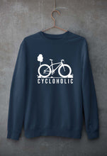 Load image into Gallery viewer, Cycloholic Unisex Sweatshirt for Men/Women-Navy Blue-Ektarfa.online
