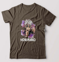 Load image into Gallery viewer, Yowaimo T-Shirt for Men-Olive Green-Ektarfa.online
