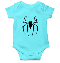 Load image into Gallery viewer, Spiderman Kids Romper For Baby Boy/Girl-0-5 Months(18 Inches)-Sky Blue-Ektarfa.online
