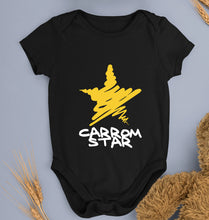 Load image into Gallery viewer, Carrom Star Kids Romper For Baby Boy/Girl-Black-Ektarfa.online
