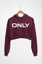 Load image into Gallery viewer, Only Crop HOODIE FOR WOMEN-Maroon-Ektarfa.online
