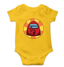 Load image into Gallery viewer, Among Us Kids Romper For Baby Boy/Girl-0-5 Months(18 Inches)-Yellow-Ektarfa.online
