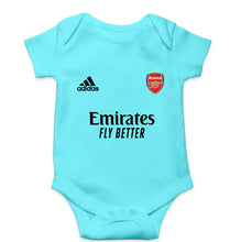 Load image into Gallery viewer, Arsenal 2021-22 Kids Romper For Baby Boy/Girl-0-5 Months(18 Inches)-Sky Blue-Ektarfa.online
