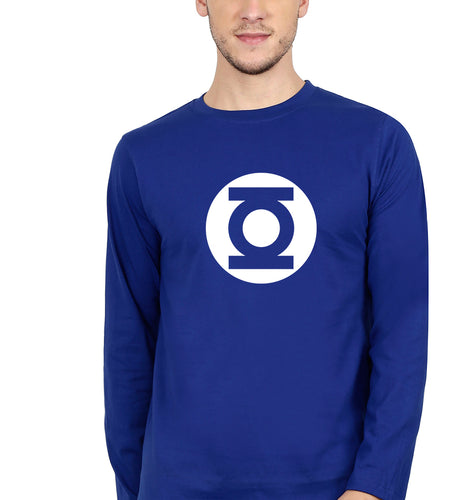 Green Lantern Superhero Full Sleeves T-Shirt for Men-Royal Blue-Ektarfa.online