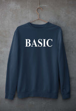Load image into Gallery viewer, Basic Unisex Sweatshirt for Men/Women-S(40 Inches)-Navy Blue-Ektarfa.online

