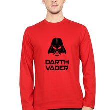Load image into Gallery viewer, Star Wars Darth Vader Full Sleeves T-Shirt for Men-Red-Ektarfa.online
