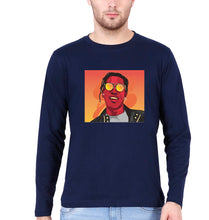 Load image into Gallery viewer, Asap Rocky Full Sleeves T-Shirt for Men-Navy Blue-Ektarfa.online
