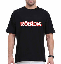 Load image into Gallery viewer, Roblox Oversized T-Shirt for Men-Black-Ektarfa.online
