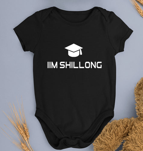 IIM Shillong Kids Romper For Baby Boy/Girl-0-5 Months(18 Inches)-Black-Ektarfa.online